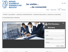 Tablet Screenshot of pcci.org.cy